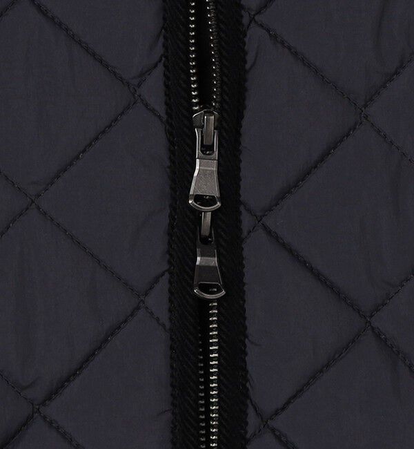 SHIPS「SHIPS:〈手洗い可能〉NETPLUS(R) キルティング スタンド ベスト」|ダウンベスト・ベスト|