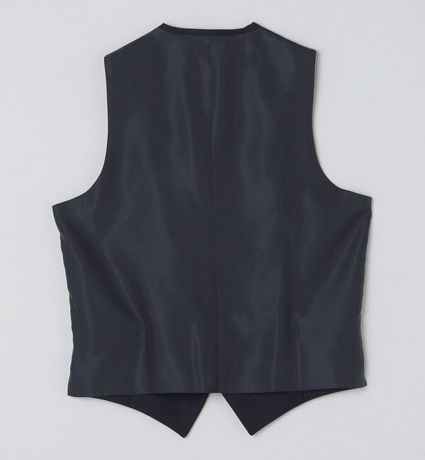 SHIPS「SHIPS: 御幸毛織 ファブリック FOUR SEASONS ソリッド ベスト」|ダウンベスト・ベスト|