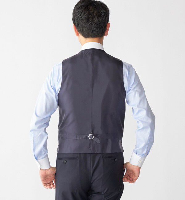 SHIPS「SHIPS: 御幸毛織 ファブリック FOUR SEASONS ソリッド ベスト」|ダウンベスト・ベスト|