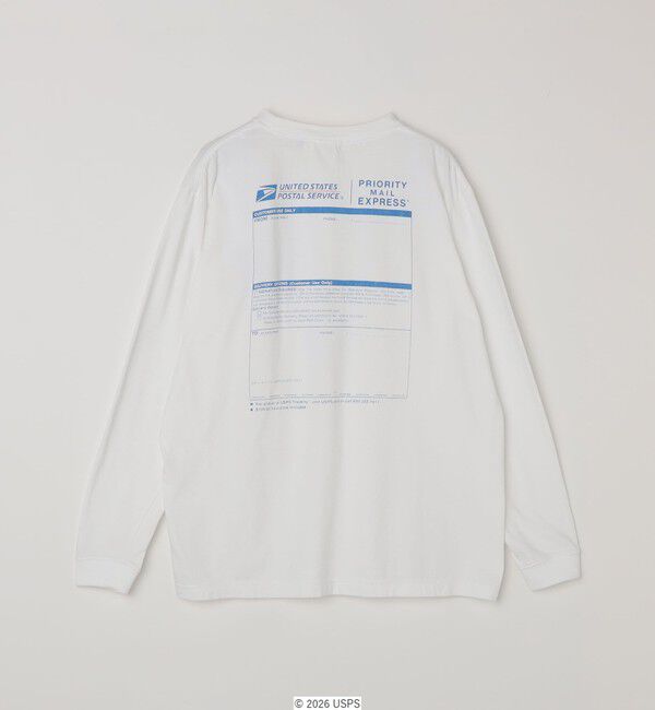 SHIPS any「GOOD ROCK SPEED: USPS グラフィック プリント Tシャツ(ロンT)◇」|Tシャツ・カットソー|