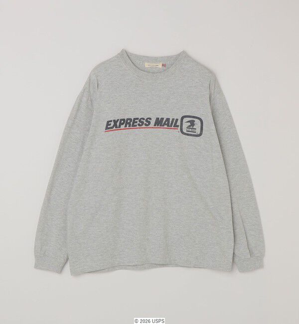 SHIPS any「GOOD ROCK SPEED: USPS グラフィック プリント Tシャツ(ロンT)◇」|Tシャツ・カットソー|