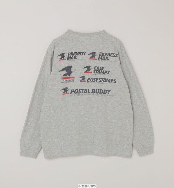 SHIPS any「GOOD ROCK SPEED: USPS グラフィック プリント Tシャツ(ロンT)◇」|Tシャツ・カットソー|