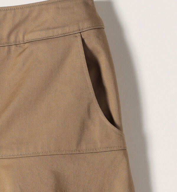 SHIPS any「SHIPS any:〈洗濯機可能〉チノ バック ジップ フレア スカート」|スカート|