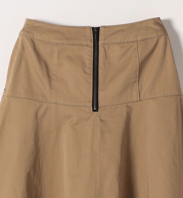 SHIPS any「SHIPS any:〈洗濯機可能〉チノ バック ジップ フレア スカート」|スカート|