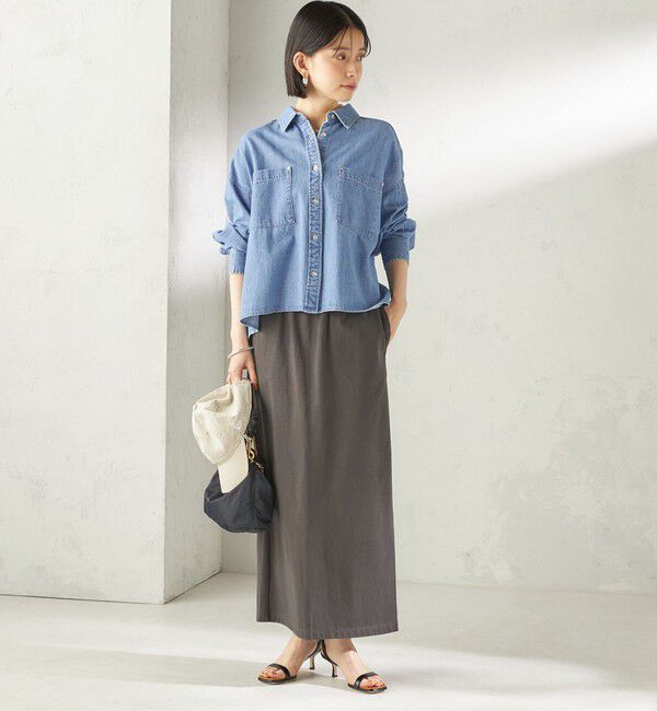 SHIPS for women「《予約》【一部WEB限定/ SHIPS別注】Champion: タイト スカート」|スカート|