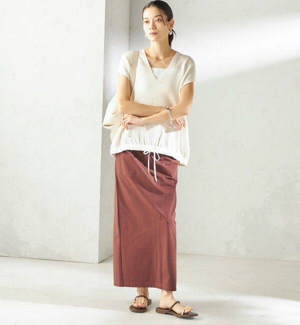 SHIPS for women「《予約》【一部WEB限定/ SHIPS別注】Champion: タイト スカート」|スカート|