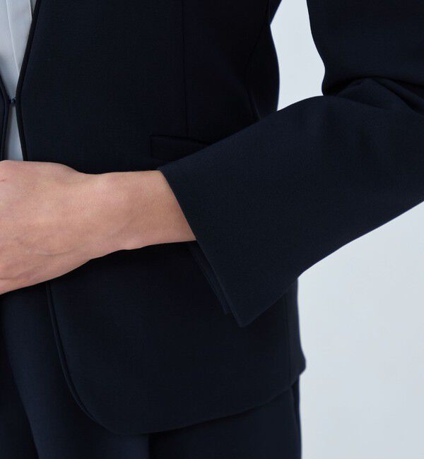 Ballsey「ドライダブルクロス ノーカラージャケット」|ノーカラージャケット|