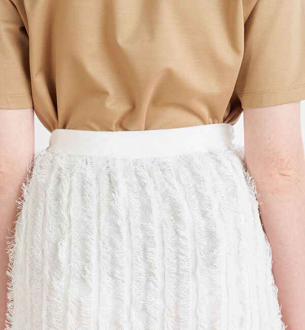 Ballsey「ペーパーフリンジ ラップロングスカート」|スカート|