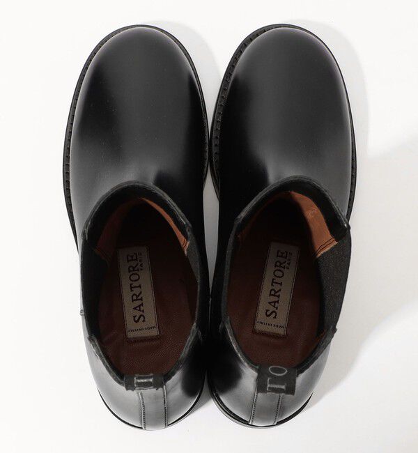 TOMORROWLAND GOODS「【別注】SARTORE サイドゴア ミドルブーツ」|ショートブーツ|