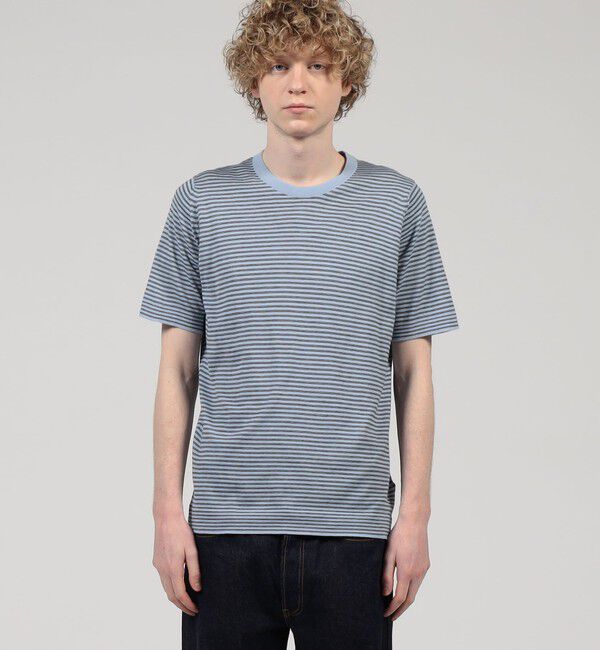 TOMORROWLAND BUYING WEAR「【別注】JOHN SMEDLEY VIKTOR ニットTシャツ」|ニット・セーター|
