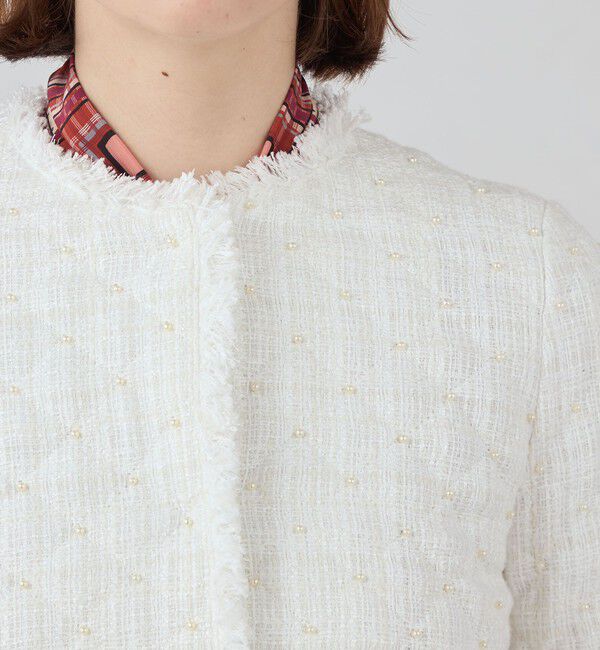 Ballsey「Bella シングルクルージャケット」|ノーカラージャケット|