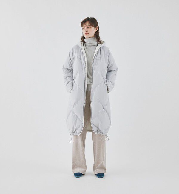 GALERIE VIE「ウォータープルーフタイプライター リバーシブルコート」|ダウン|