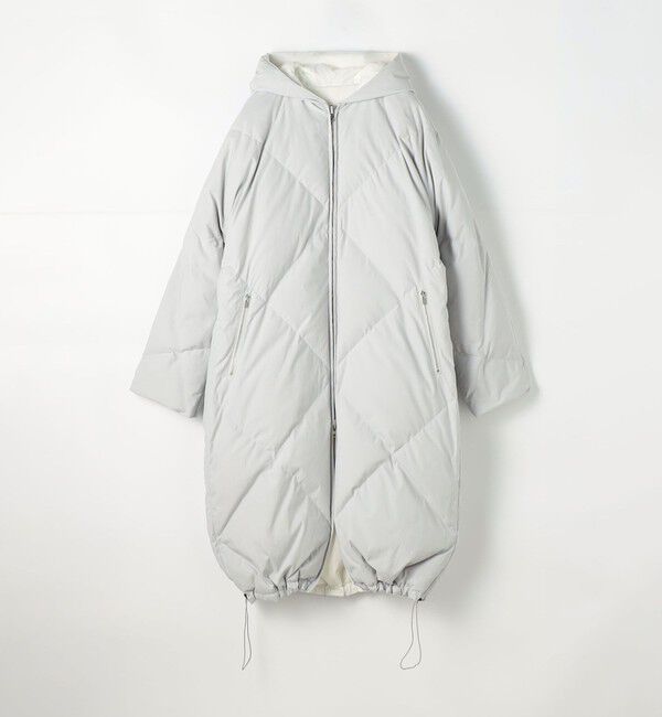 GALERIE VIE「ウォータープルーフタイプライター リバーシブルコート」|ダウン|