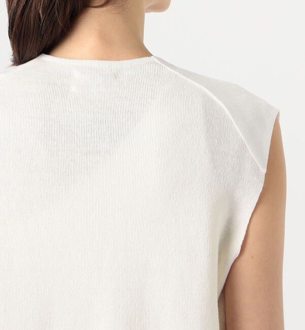 DES PRES「ファブリックコンビ ロングジレ」|ベスト・ジレ|