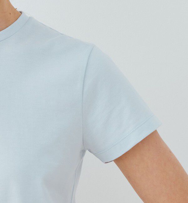 GALERIE VIE「ファインコットン クルーネックTシャツ」|Tシャツ・カットソー|