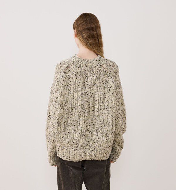 GALERIE VIE「セサミメランジ クルーネックプルオーバー」|ニット・セーター|