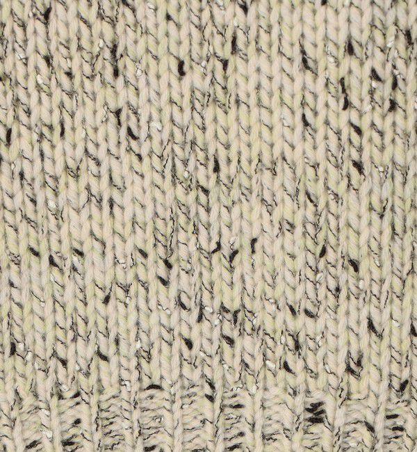 GALERIE VIE「セサミメランジ クルーネックプルオーバー」|ニット・セーター|