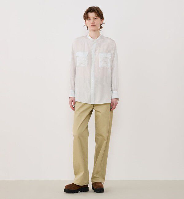 GALERIE VIE「ブラッシュドツイル セミワイドパンツ」|その他|