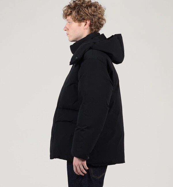 TOMORROWLAND MENS「ポリエステル フーデッドダウンジャケット」|ダウン|