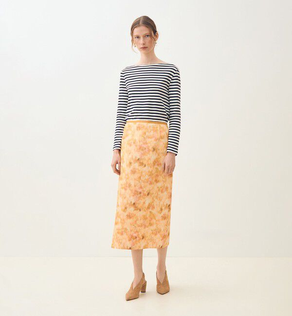 TOMORROWLAND collection「アンプリメジャカード タイトストレートスカート」|タイト|