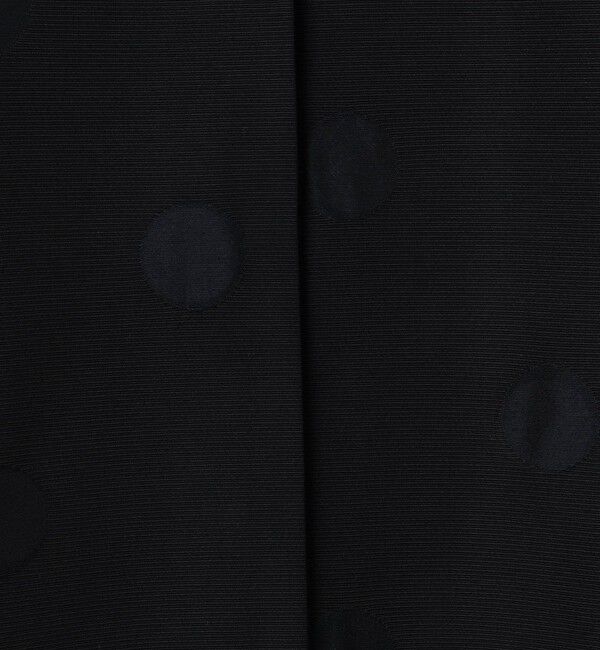 TOMORROWLAND collection「グログランドット ノーカラーコート」|ノーカラーコート|