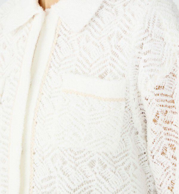 Ballsey「【WEB先行予約】コットンナイロンファンシーヤーン 4Pカーディガン」|カーディガン|