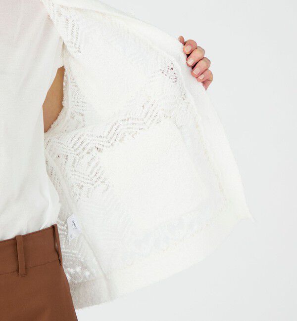 Ballsey「【WEB先行予約】コットンナイロンファンシーヤーン 4Pカーディガン」|カーディガン|