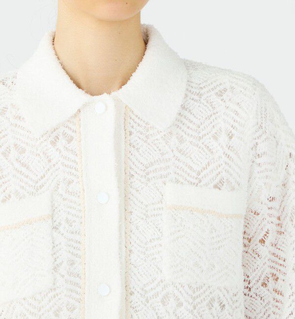 Ballsey「【WEB先行予約】コットンナイロンファンシーヤーン 4Pカーディガン」|カーディガン|
