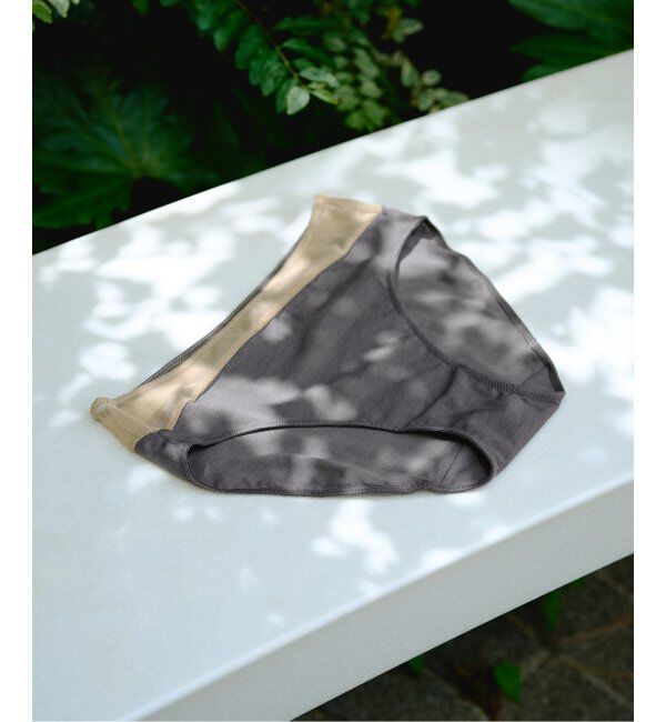 EMILYWEEK「【接触冷感】COOL メッシュトリムショーツ」|インナー|グレーA