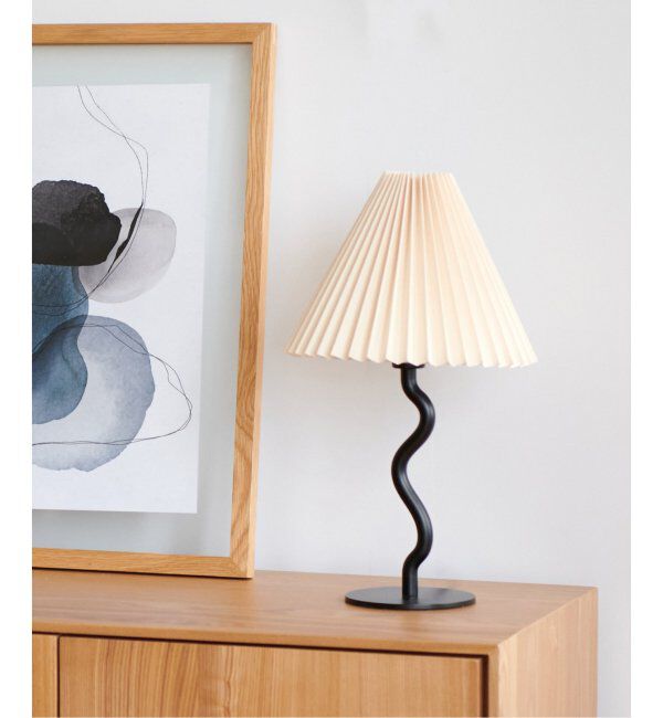 journal standard Furniture「《予約》WAVY TABLE LAMP　ウェービー テーブル ランプ 電球付属」|その他|