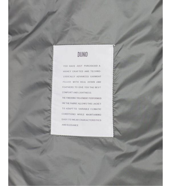 Plage「DUNO / デュノ 別注 FRAKE コート」|ダウン|