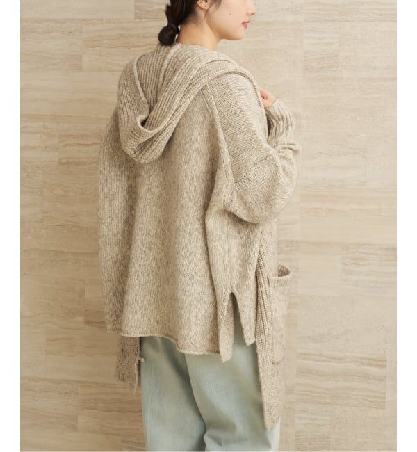 Plage「3G ミックスVワイドプルオーバー」|ニット・セーター|