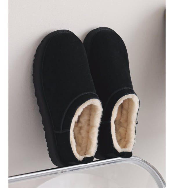 SLOBE IENA「UGG/アグ W CLASSIC MICRO 1173891」|その他|ブラック