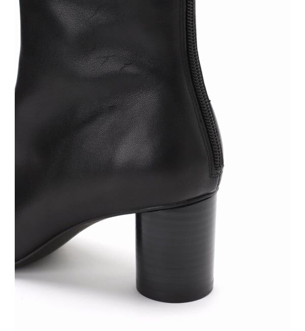 SLOBE IENA「《追加4》SLOBE スクエアトゥショートブーツ」|ショートブーツ|