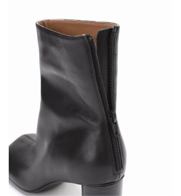 SLOBE IENA「《追加4》SLOBE スクエアトゥショートブーツ」|ショートブーツ|