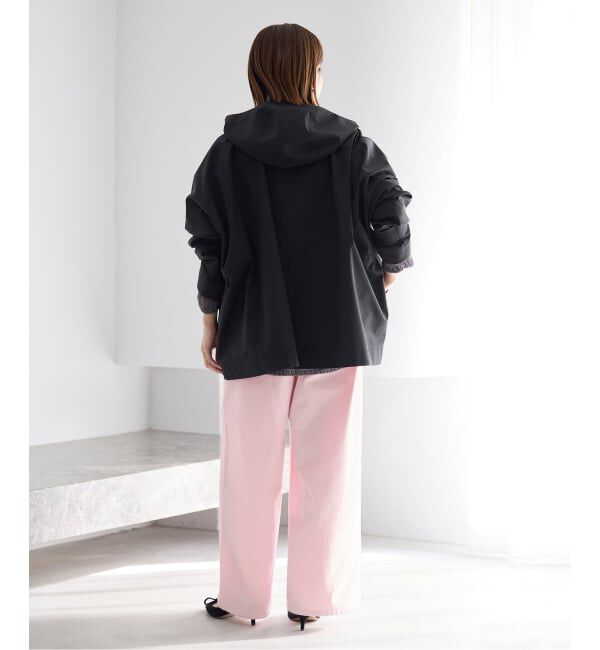 IENA「《予約》コットンキャンバスバックイージーパンツ」|その他|