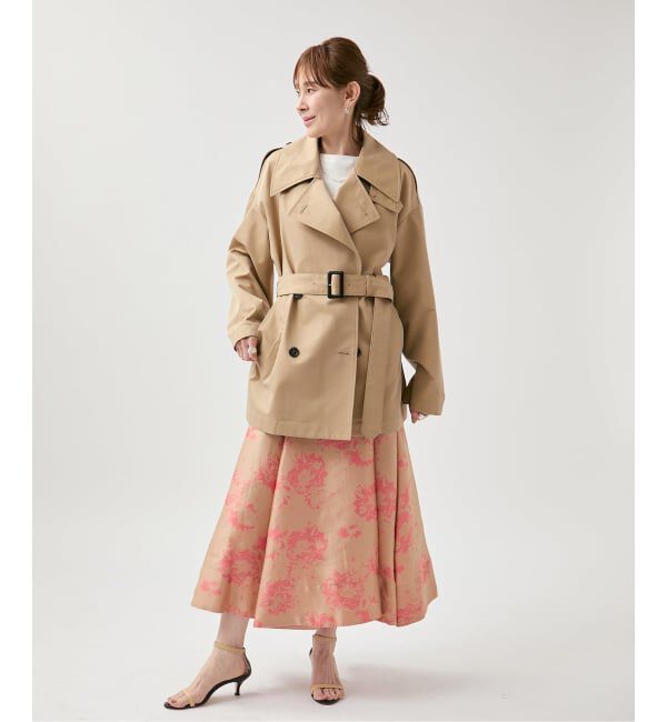 VERMEIL par iena「GIRANI タックスカート」|スカート|