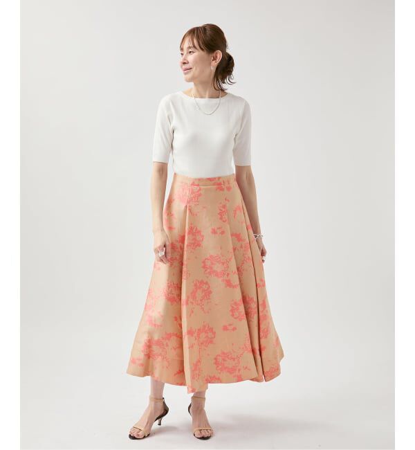 VERMEIL par iena「GIRANI タックスカート」|スカート|