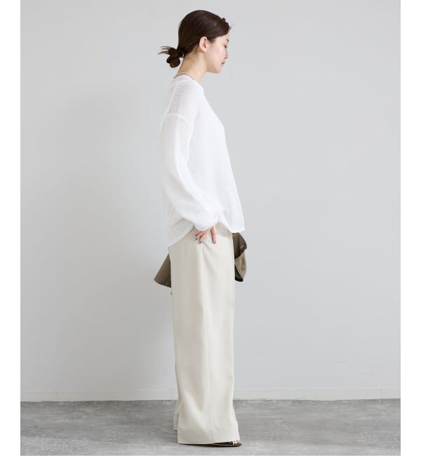 IENA「ギマコットンプルオーバー」|ニット・セーター|