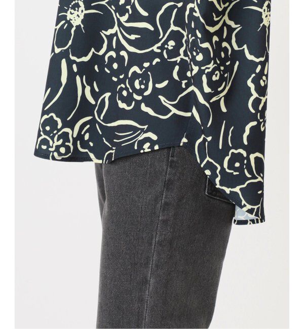 JOURNAL STANDARD relume「ラインフラワーオーバーサイズシャツ」|シャツ・ブラウス|