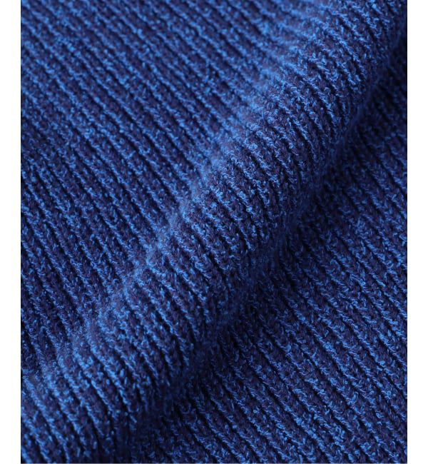 J.S.Homestead「J.S.Homestead / ブランケット ステッチ リブ ニット」|ニット・セーター|