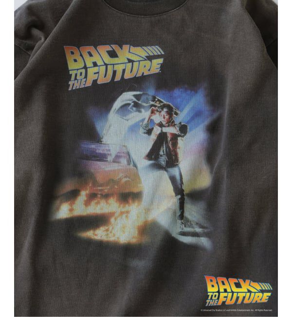 JOURNAL STANDARD relume「BACK TO THE FUTURE 別注 ダメージ加工 ロングスリーブ T」|Tシャツ・カットソー|