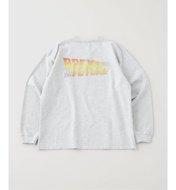 JOURNAL STANDARD relume「BACK TO THE FUTURE 別注 ダメージ加工 ロングスリーブ T」|Tシャツ・カットソー|