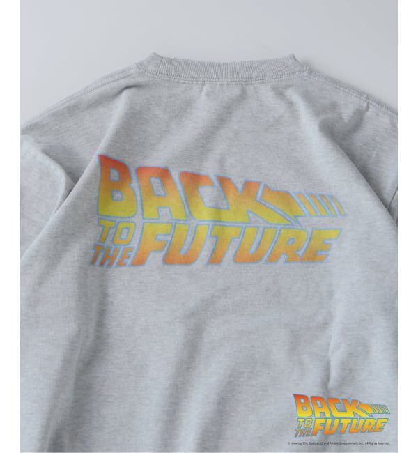 JOURNAL STANDARD relume「BACK TO THE FUTURE 別注 ダメージ加工 ロングスリーブ T」|Tシャツ・カットソー|