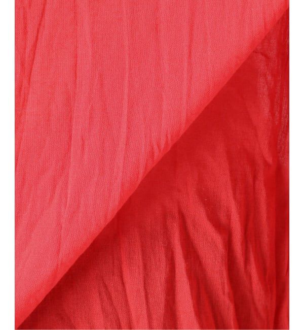 JOURNAL STANDARD relume「［26SS新作］コットンボイルクリンクルタックフリルプルオーバー」|シャツ・ブラウス|