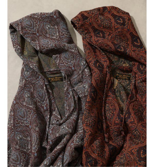 J.S.Homestead「J.S.Homestead / ペイズリー ジャガード バハ フーディ」|シャツ・ブラウス|