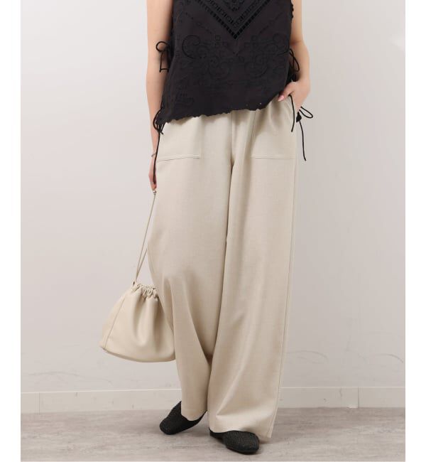 JOURNAL STANDARD relume「《予約》アセテートスラブストレッチベイカーパンツ」|その他|ベージュ