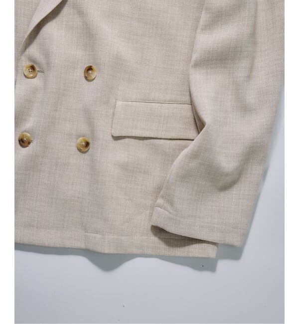 JOURNAL STANDARD relume「《予約》テックキャンバス  ダブルプレスト ジャケット(セットアップ対応可能)」|テーラードジャケット|