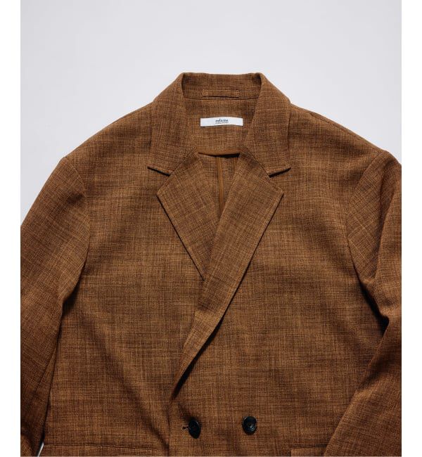 JOURNAL STANDARD relume「《予約》テックキャンバス  ダブルプレスト ジャケット(セットアップ対応可能)」|テーラードジャケット|