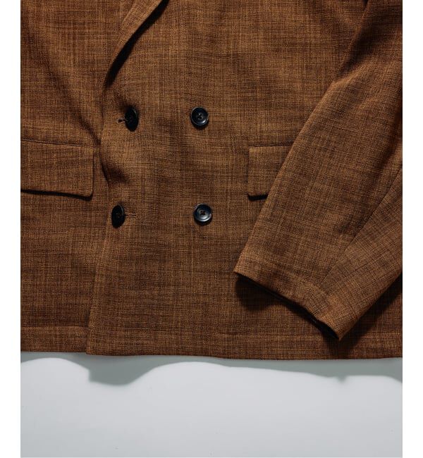 JOURNAL STANDARD relume「《予約》テックキャンバス  ダブルプレスト ジャケット(セットアップ対応可能)」|テーラードジャケット|